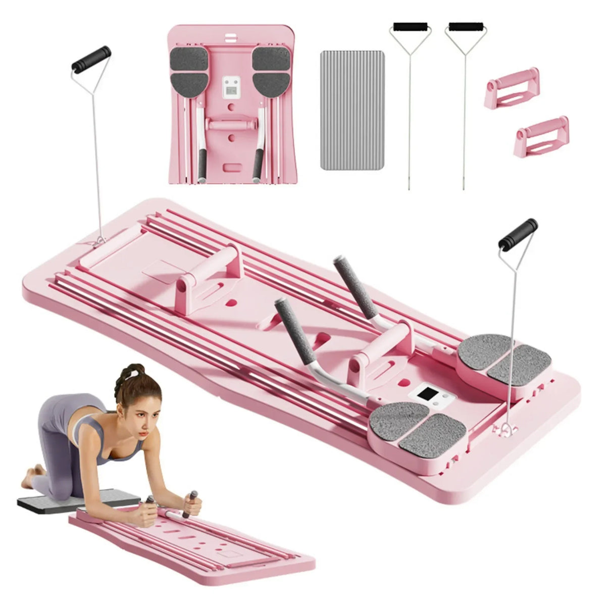 Multifunctional Foldable Pilates Sliding Core Trainer Board