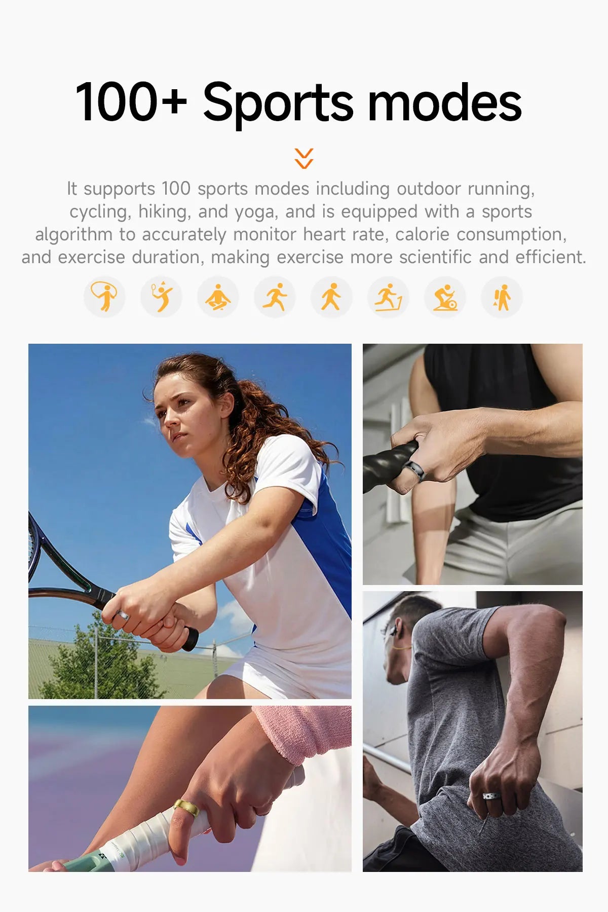 Free Shipping Smart Ring Call Alerts Gesture Control Health Tracking