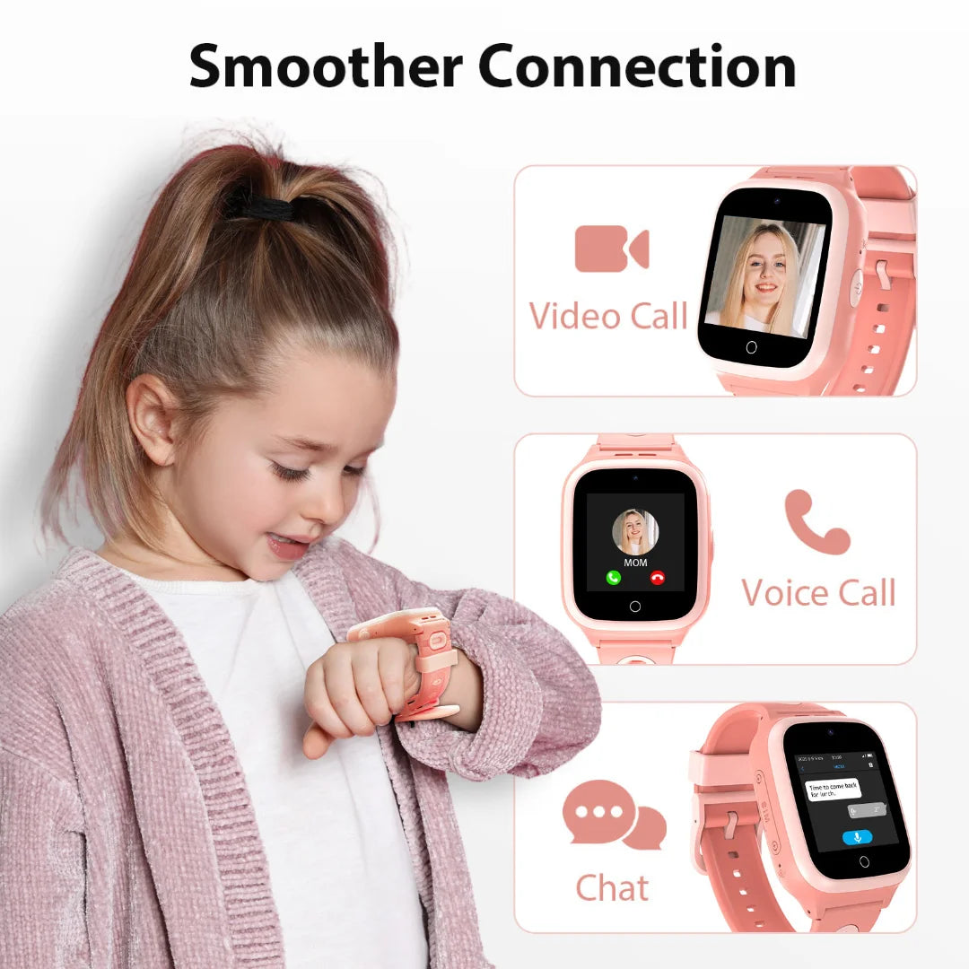 Free Shipping 4G Kids GPS Smartwatch With Video Calling