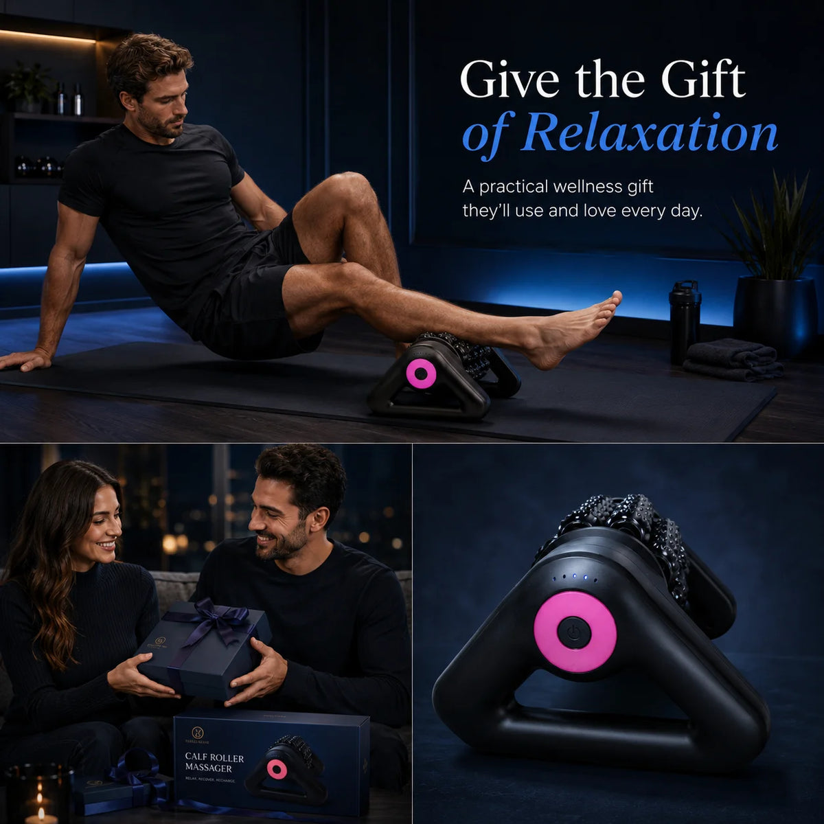 Automatic Electric Massage Roller For Deep Tissue Muscle Recovery