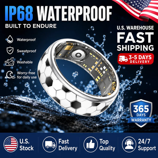Free Shipping Smart Ring Call Alerts Gesture Control Health Tracking