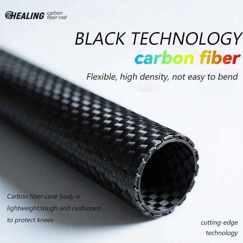 Free Shipping OKHEALING Carbon Fiber Foldable Trekking Poles