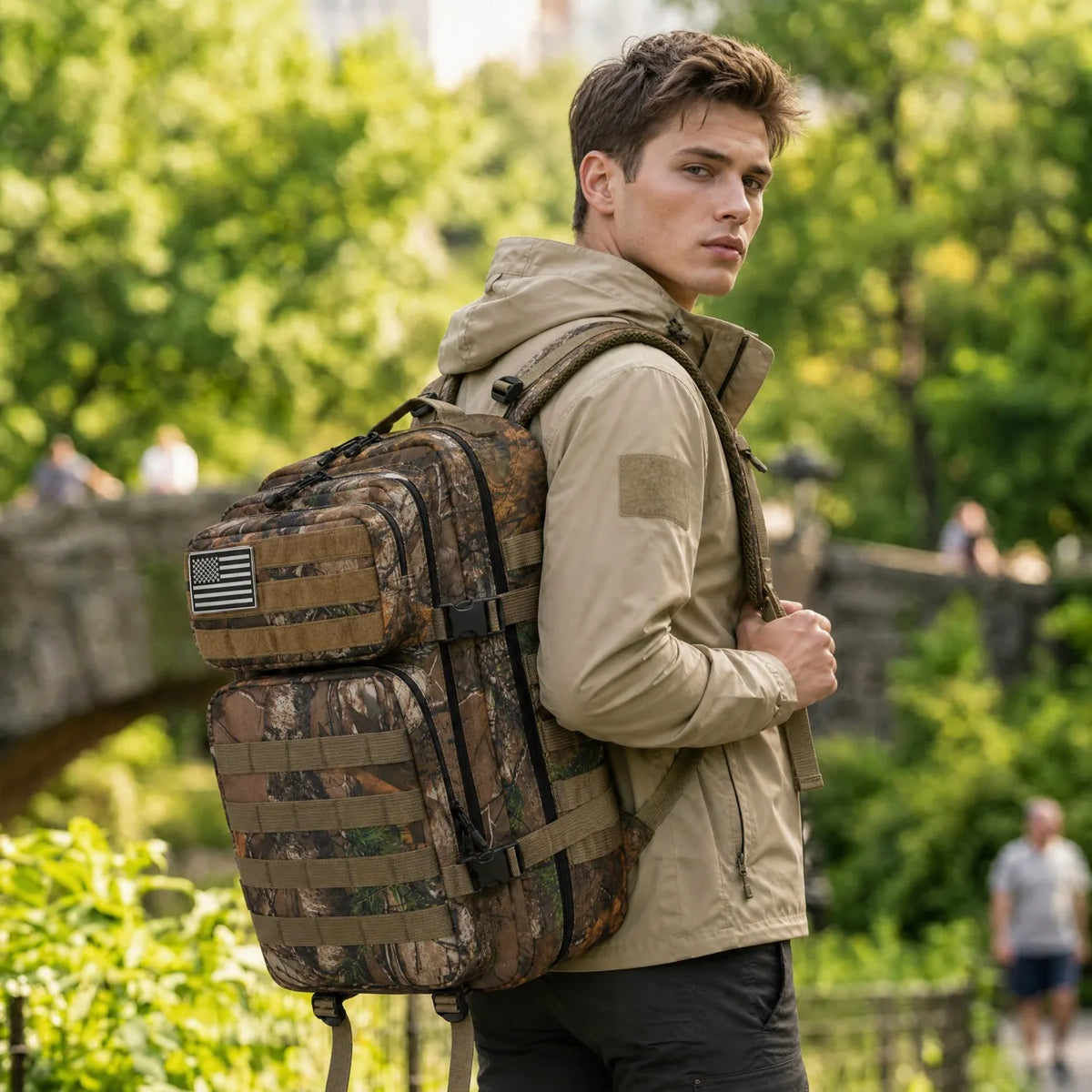 ReFire Gear Tactical Molle Backpack for Hiking and Travel