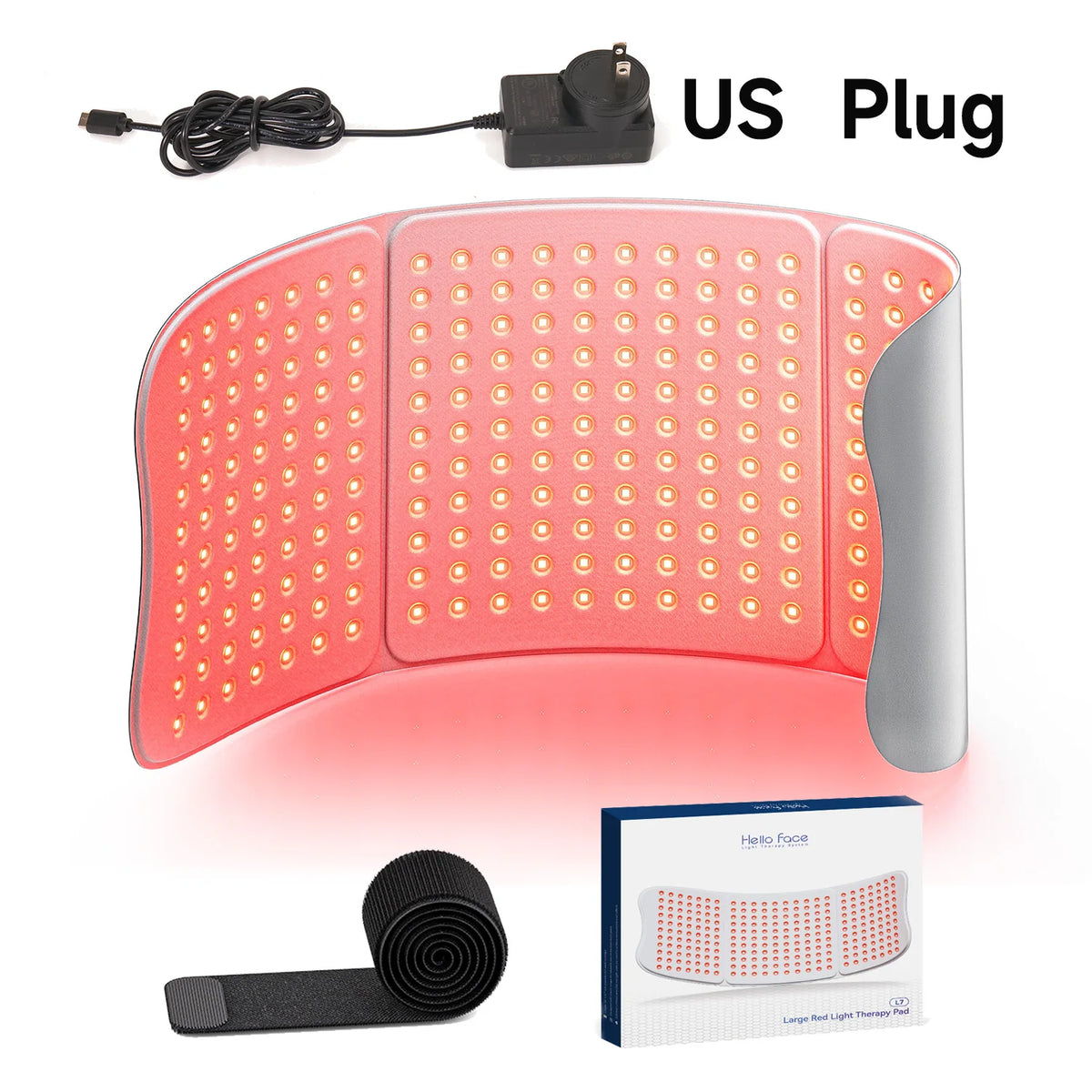 Free Shipping Hello Face Red Light Therapy Mat 660nm 850nm