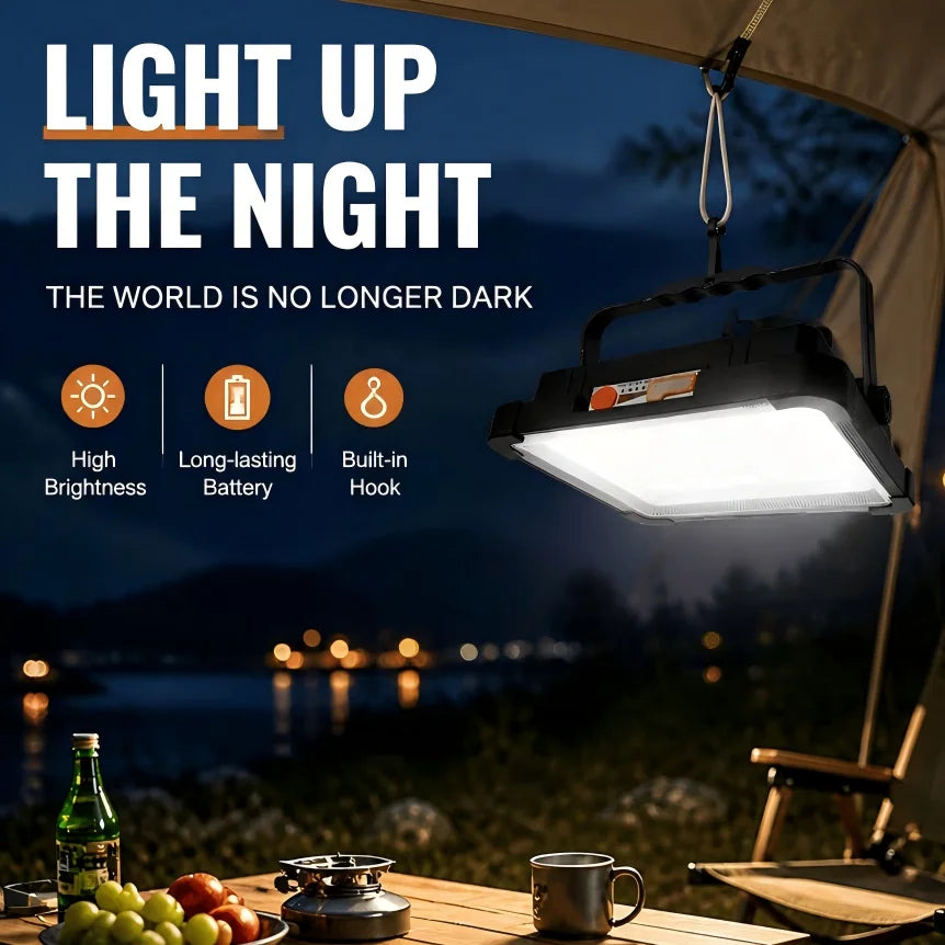 Free Shipping Morglad Rechargeable Solar Camping Lantern With Light Modes