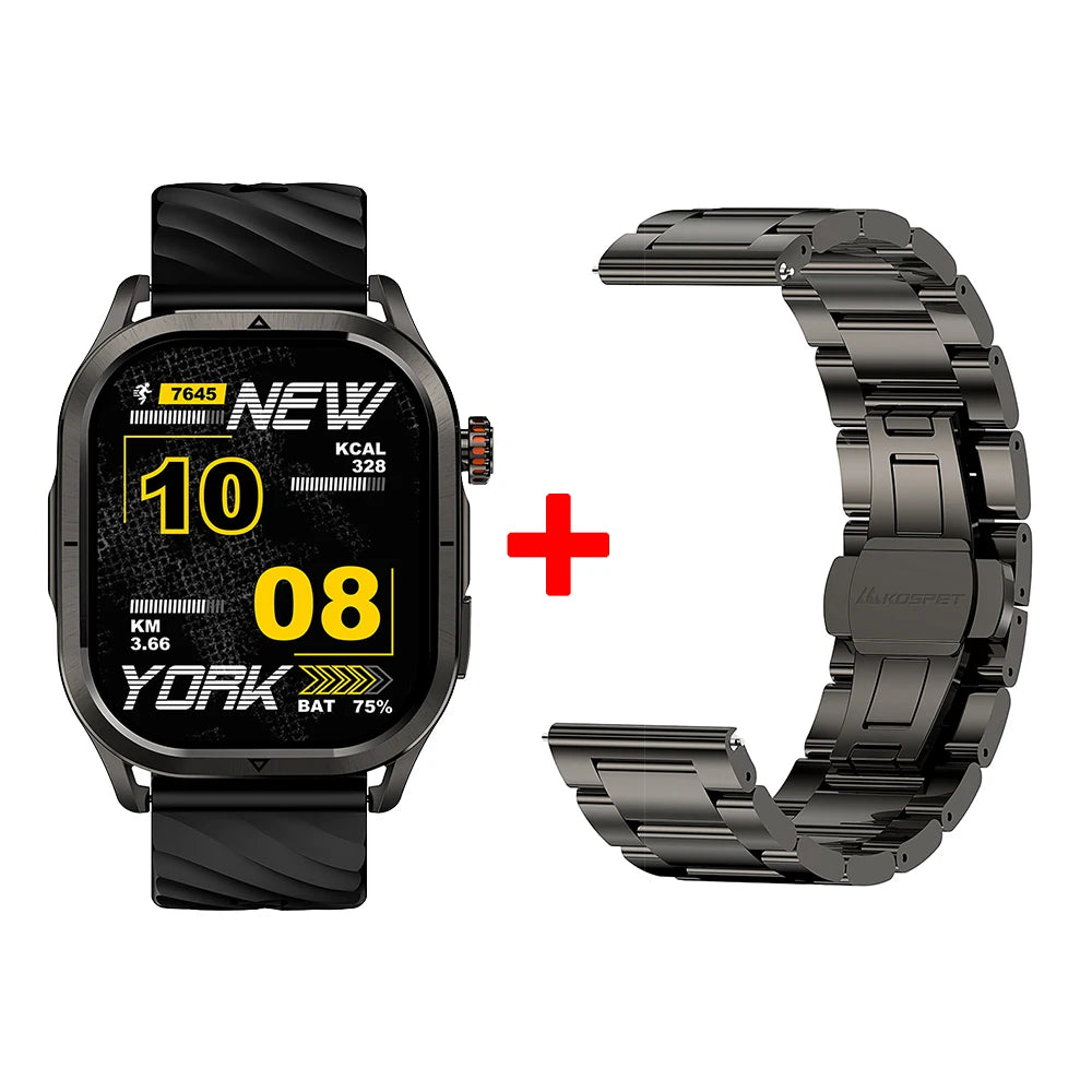 Free Shipping KOSPET Magic P10 GPS Smartwatch With AMOLED Display
