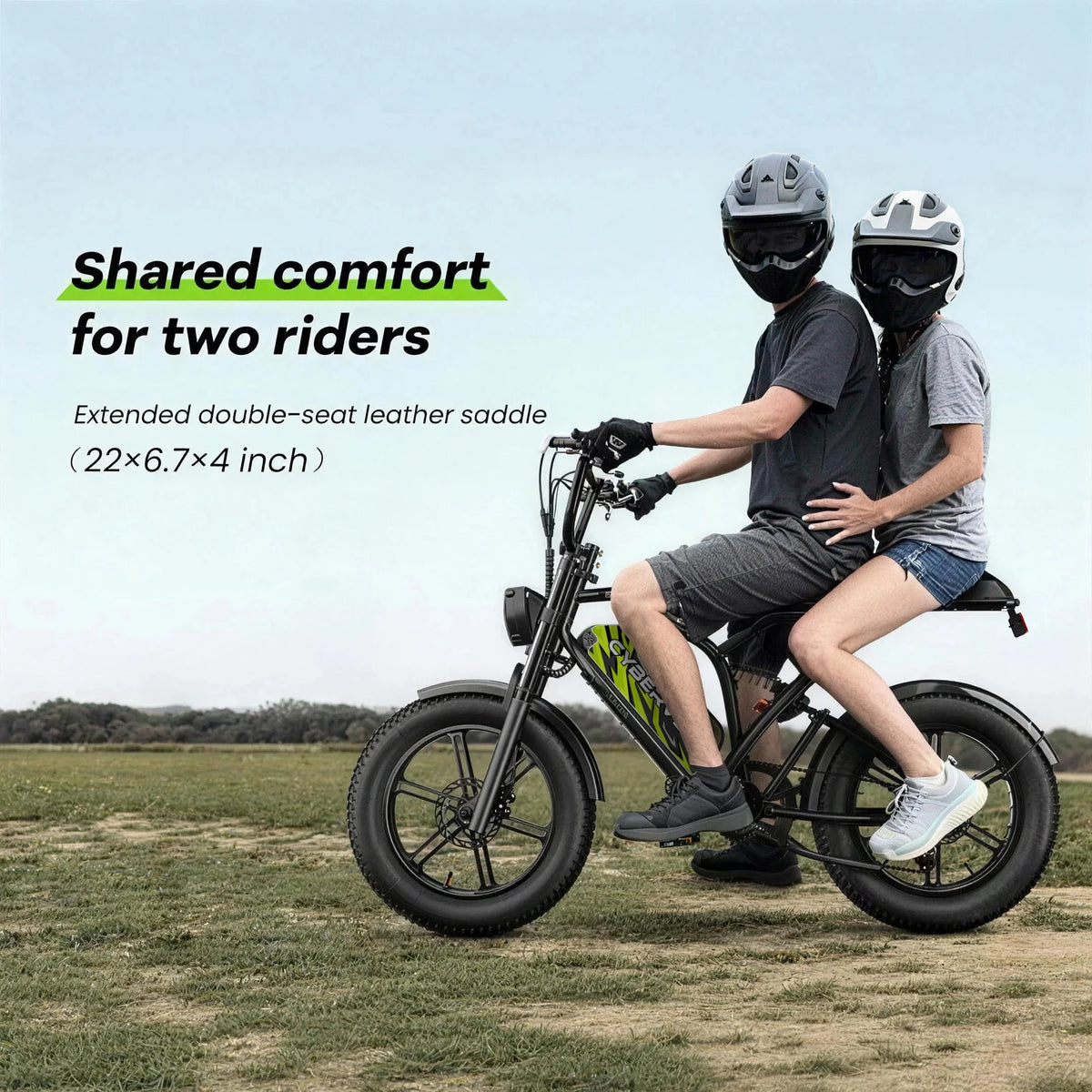 Free Shipping Cybervelo 1000W Electric Fat Tire Dirt Bike