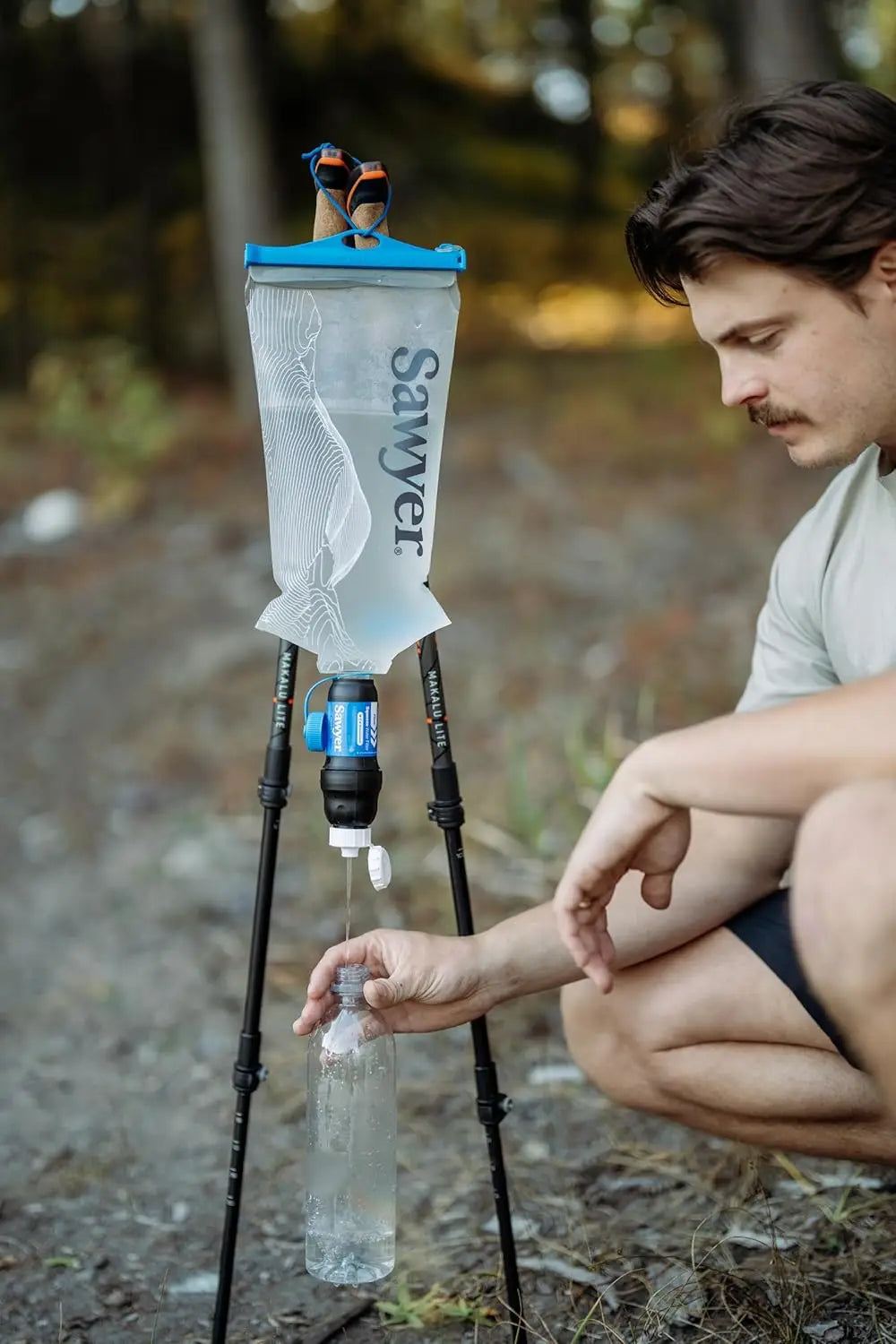 Free Shipping Portable Squeeze Water Filtration System For Travel and Outdoors
