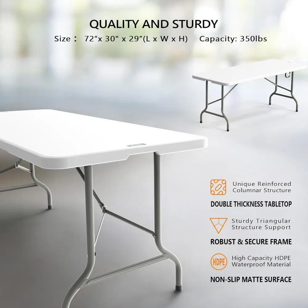 Free Shipping VINGLI Folding Table for Indoor and Outdoor Use