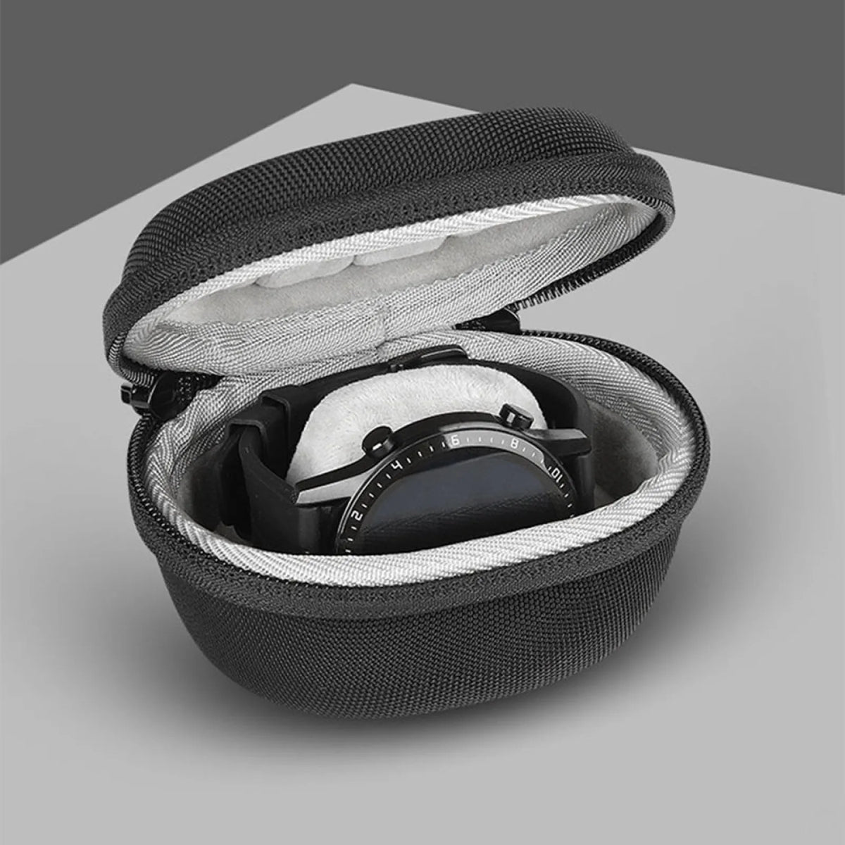 Portable Eva Smartwatch Travel Storage Case With Hard Waterproof Shell