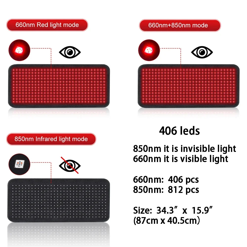 Free Shipping Astarexin LED Light Therapy Heating Mat