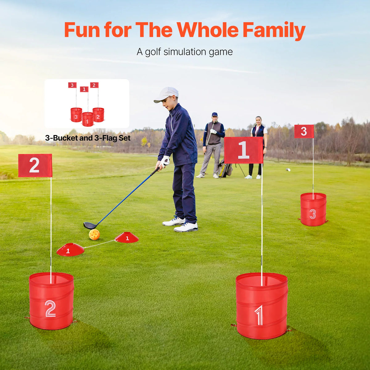 Free Shipping SucceBuy Portable Backyard Golf Game For Family Fun