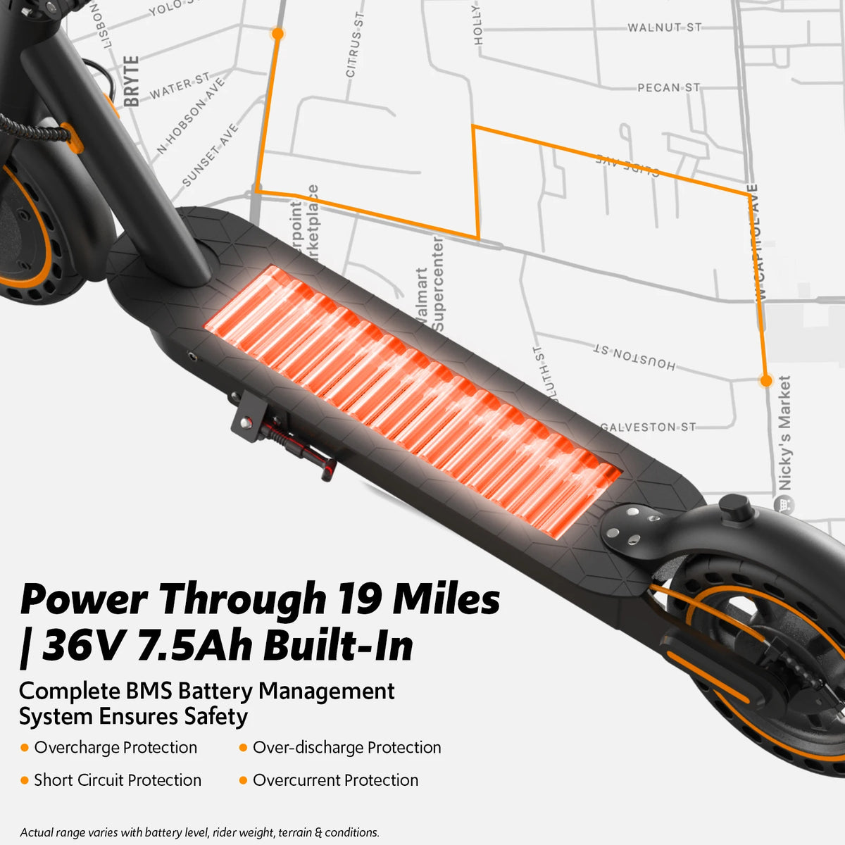 Free Shipping Osboo Foldable Electric Scooter With App Control