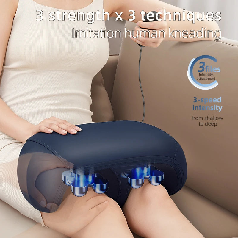 Leercon Electric Foot Massager With Shiatsu Kneading Hot Compress