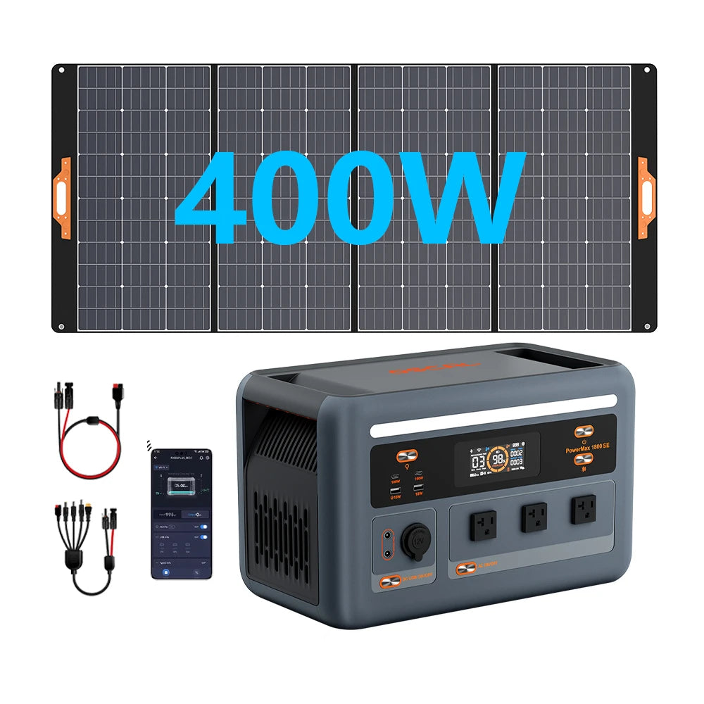Free Shipping OSCAL PowerMax Portable Power Station With Solar Charging