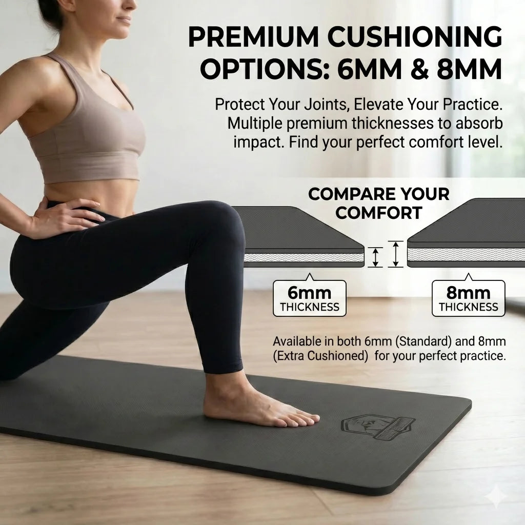 Hapbear Non Slip Tpe Double Sided Yoga Fitness Mat
