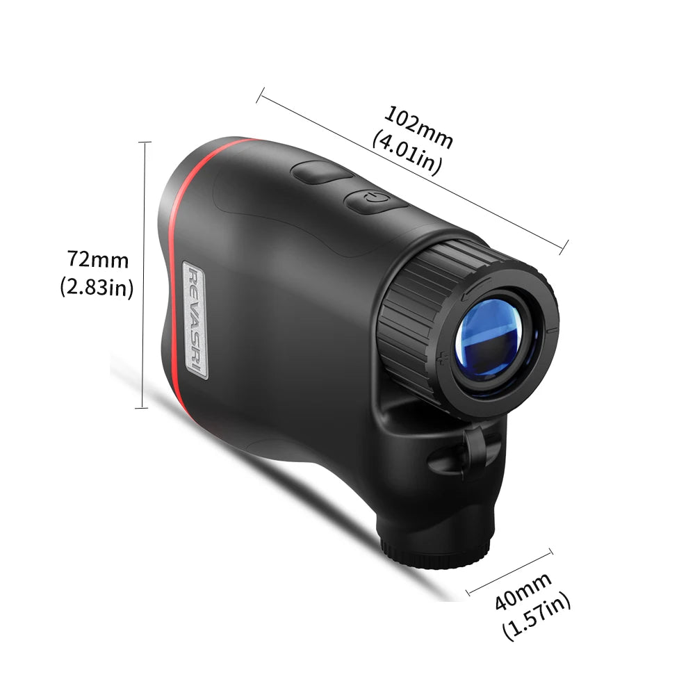 REVASRI HD Golf Rangefinder With Slope Compensation And Vibration Alert