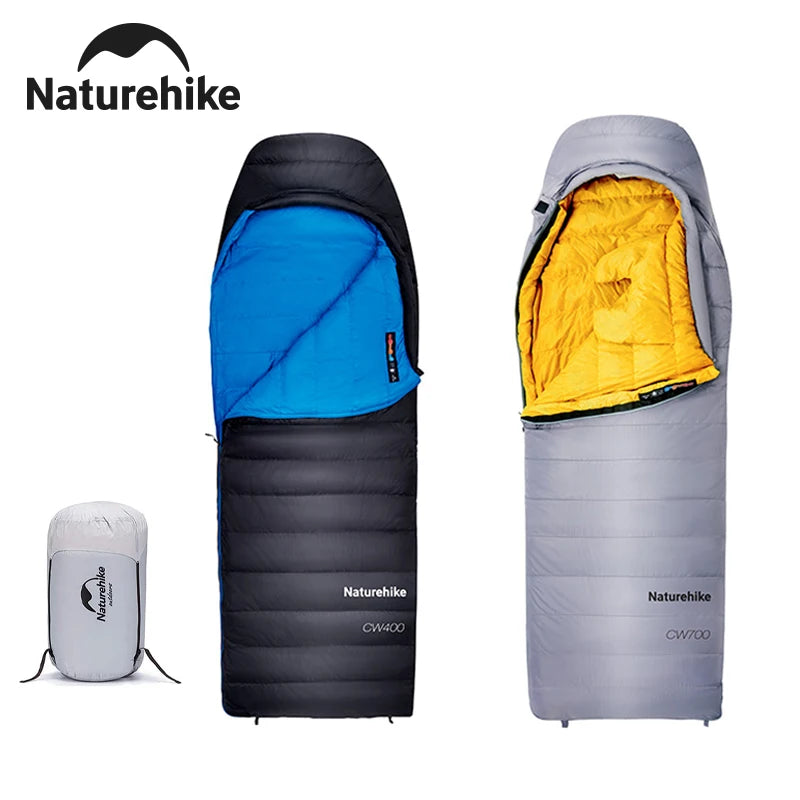 Free Shipping Naturehike Ultralight Duck Down Four Season Sleeping Bag