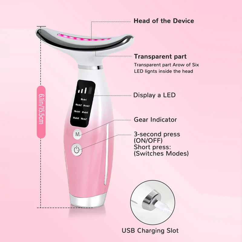 Free Shipping Cloud Prime Facial And Neck Massager
