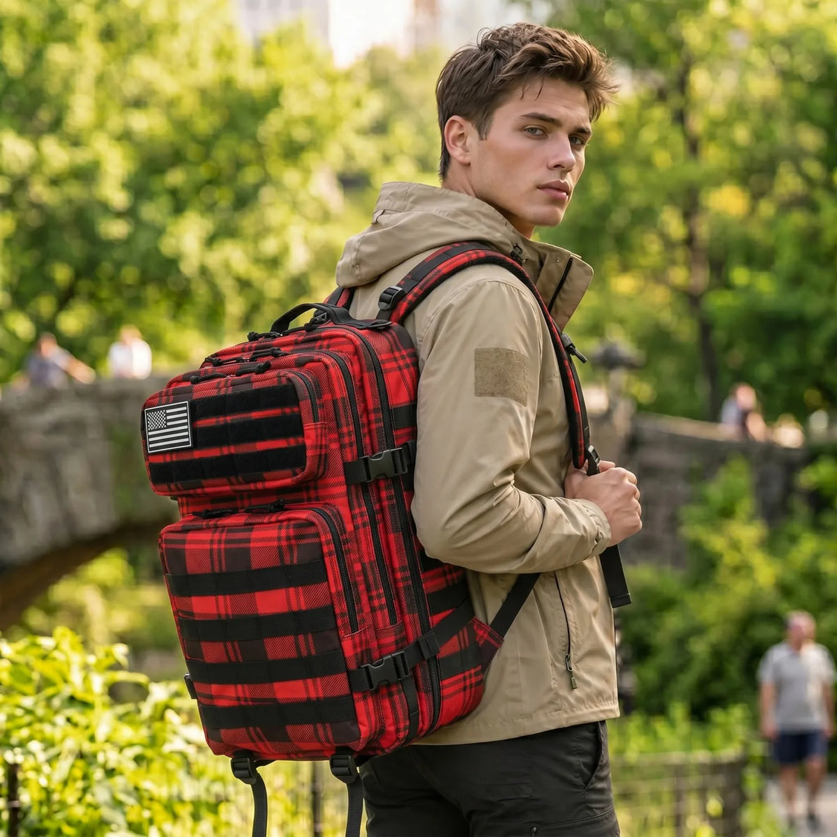 ReFire Gear Tactical Molle Backpack for Hiking and Travel