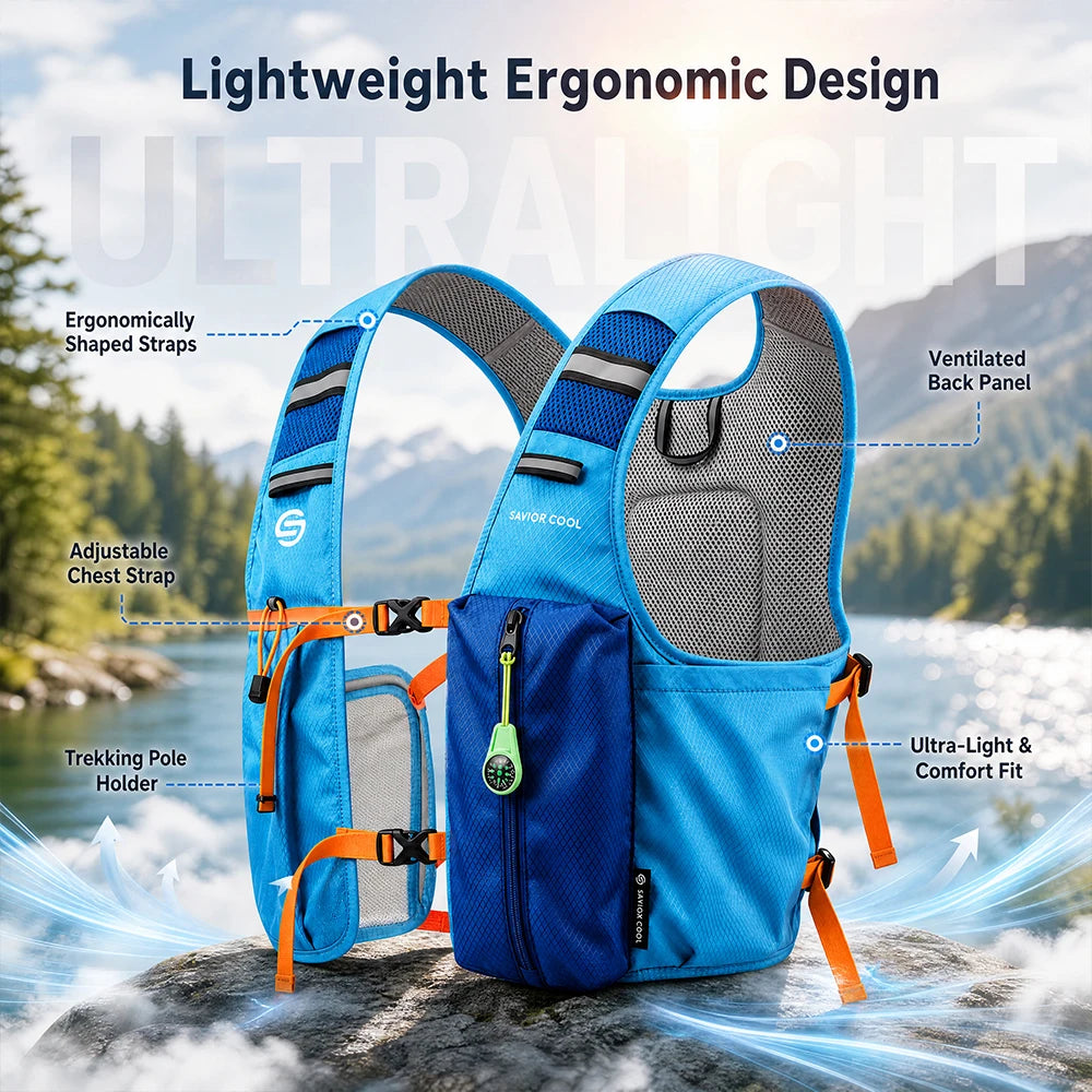 Free Shipping Tactical Refrigeration Cooling Vest With Water Bladder