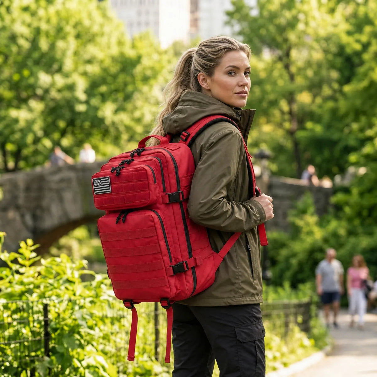 ReFire Gear Tactical Molle Backpack for Hiking and Travel