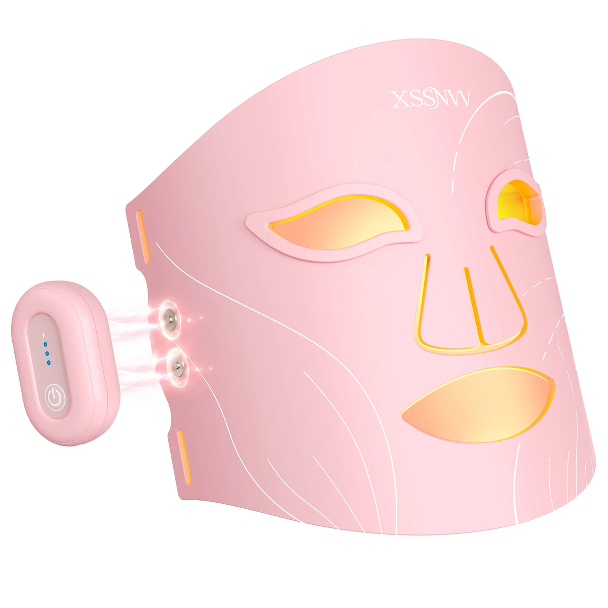Free Shipping LYSMOSKI Red Light Therapy Mask Rechargeable