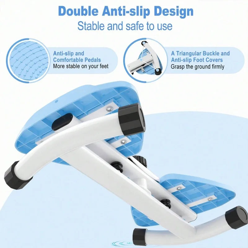 Waist Twist Disc Board With Resistance Bands For Home Fitness
