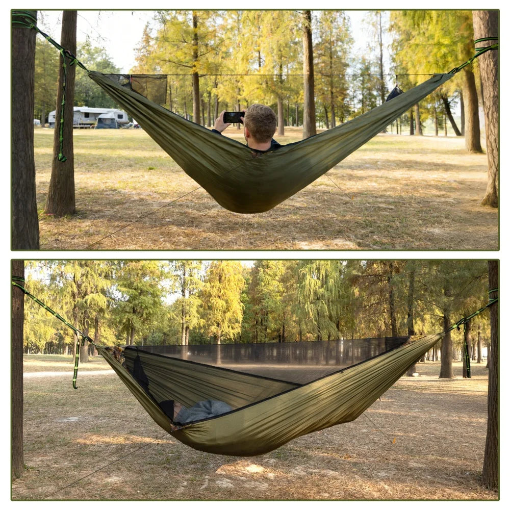 Free Shipping Night Cat Camping Hammock With Mosquito Net