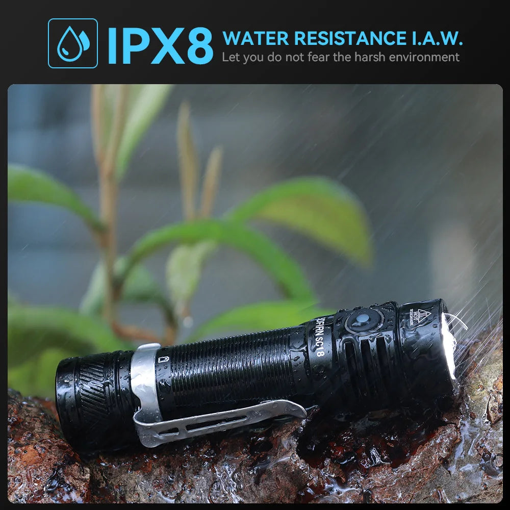 Free Shipping Sofirn SC18 USB C Rechargeable LED Flashlight