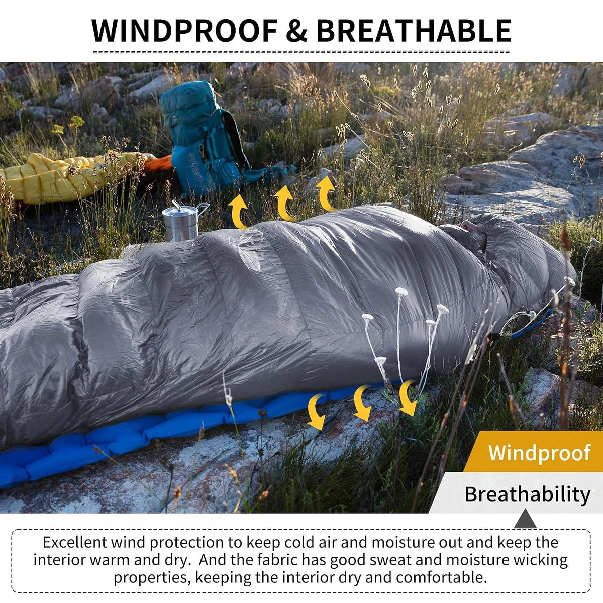 Free Shipping Naturehike Ultralight Duck Down Four Season Sleeping Bag