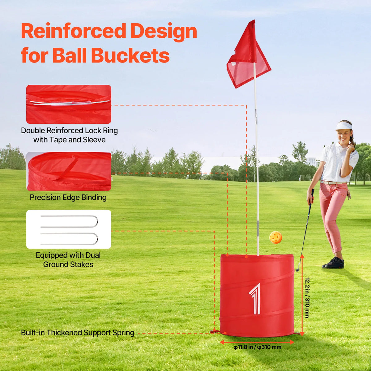 Free Shipping SucceBuy Portable Backyard Golf Game For Family Fun
