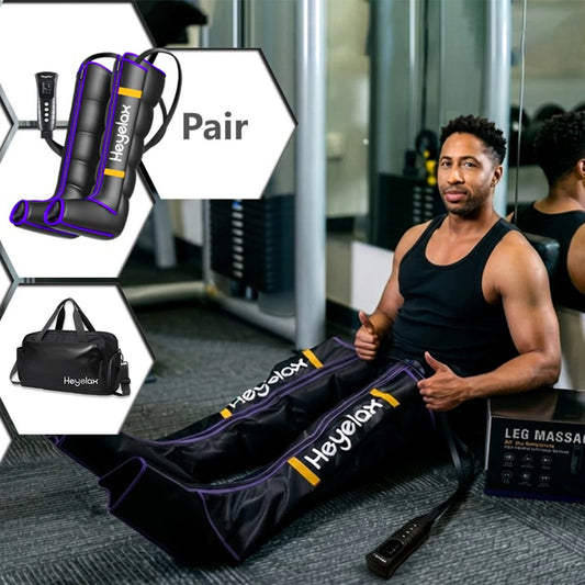 Heyelax Air Compression Leg Massager For Circulation And Recovery