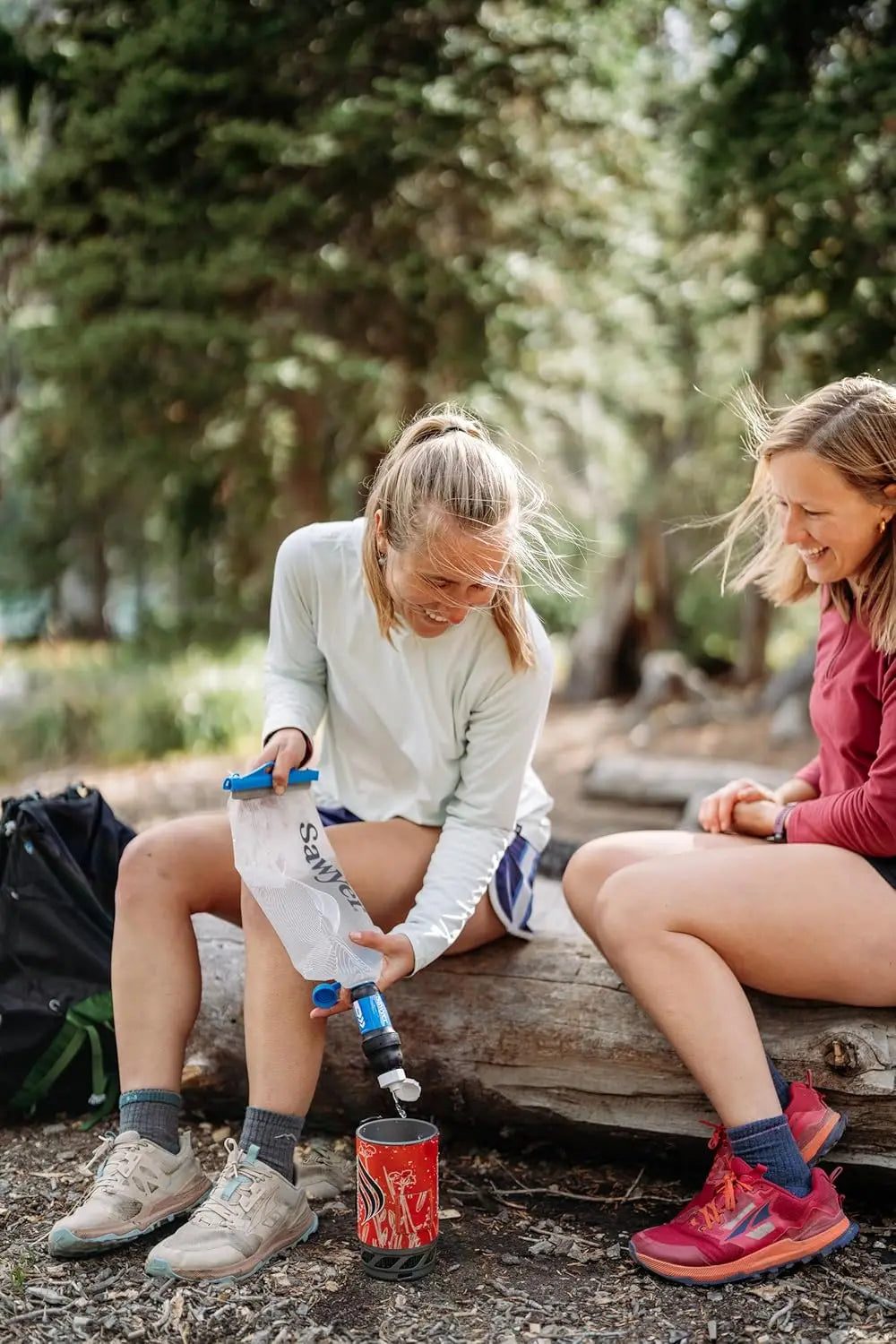 Free Shipping Portable Squeeze Water Filtration System For Travel and Outdoors
