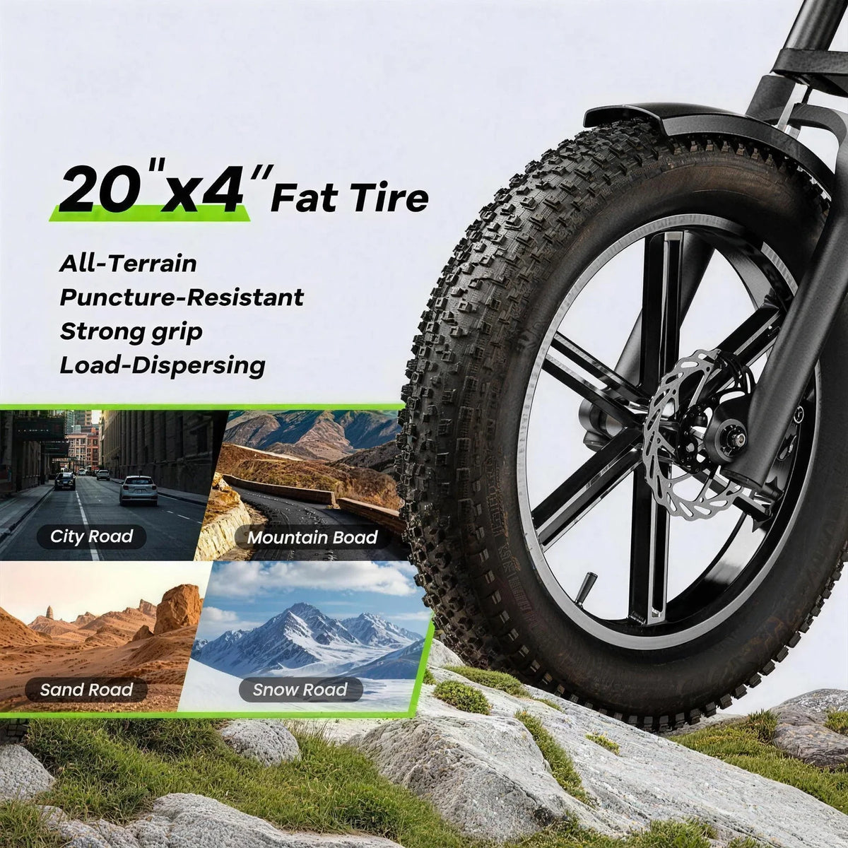 Free Shipping Cybervelo 1000W Electric Fat Tire Dirt Bike