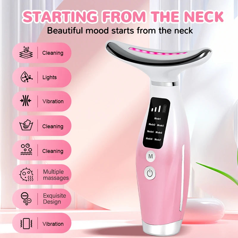 Free Shipping Cloud Prime Facial And Neck Massager