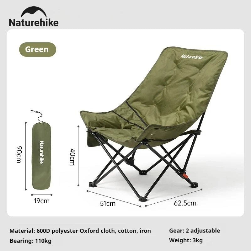 Free Shipping Naturehike Adjustable Folding Camping Recliner Chair