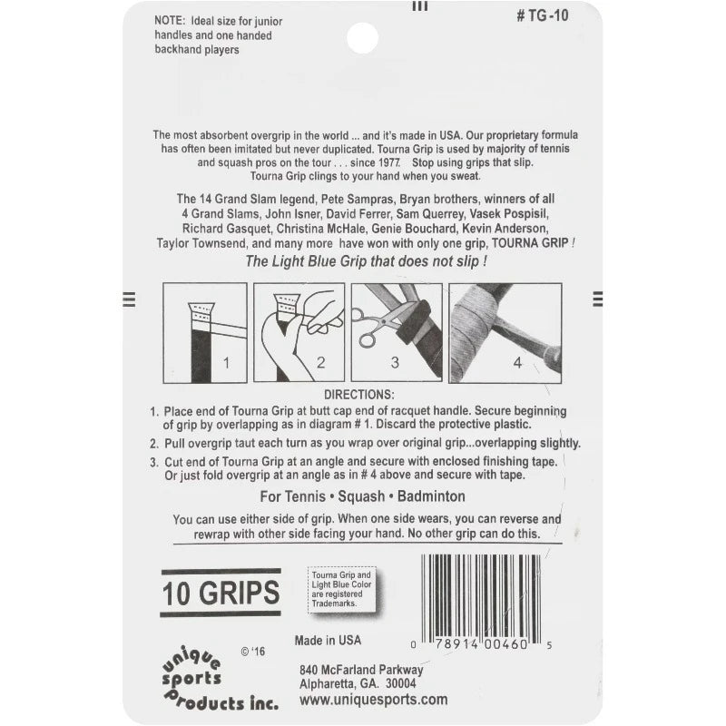 Free Shipping Dry Feel Racquet Grip For Tennis And Squash