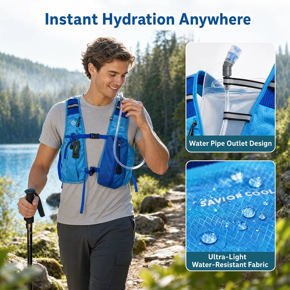 Free Shipping Tactical Refrigeration Cooling Vest With Water Bladder