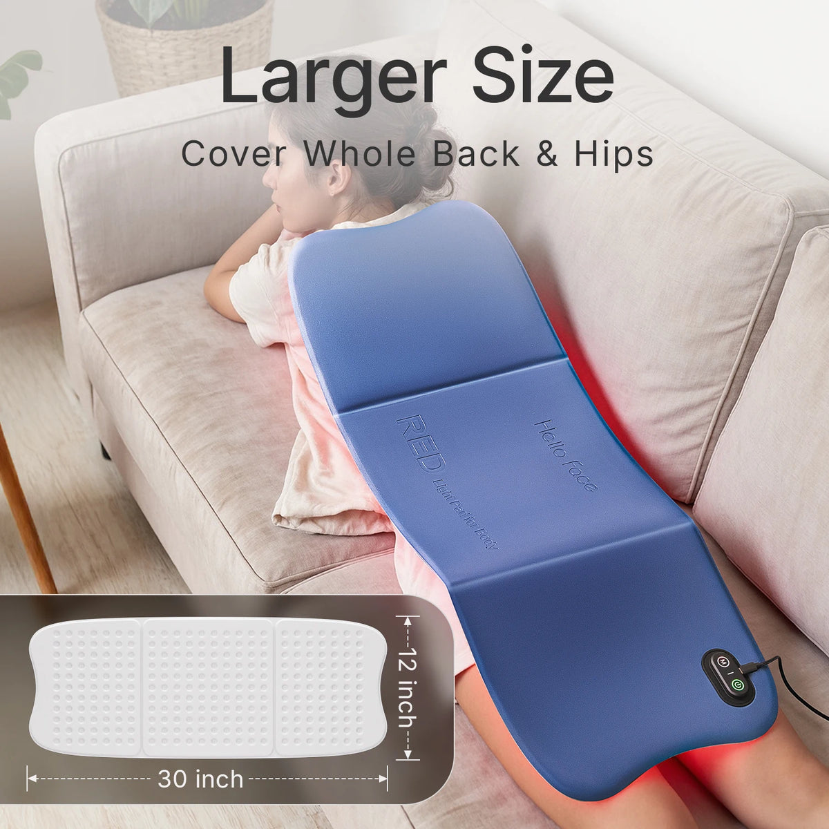 Free Shipping Hello Face Red Light Therapy Mat 660nm 850nm