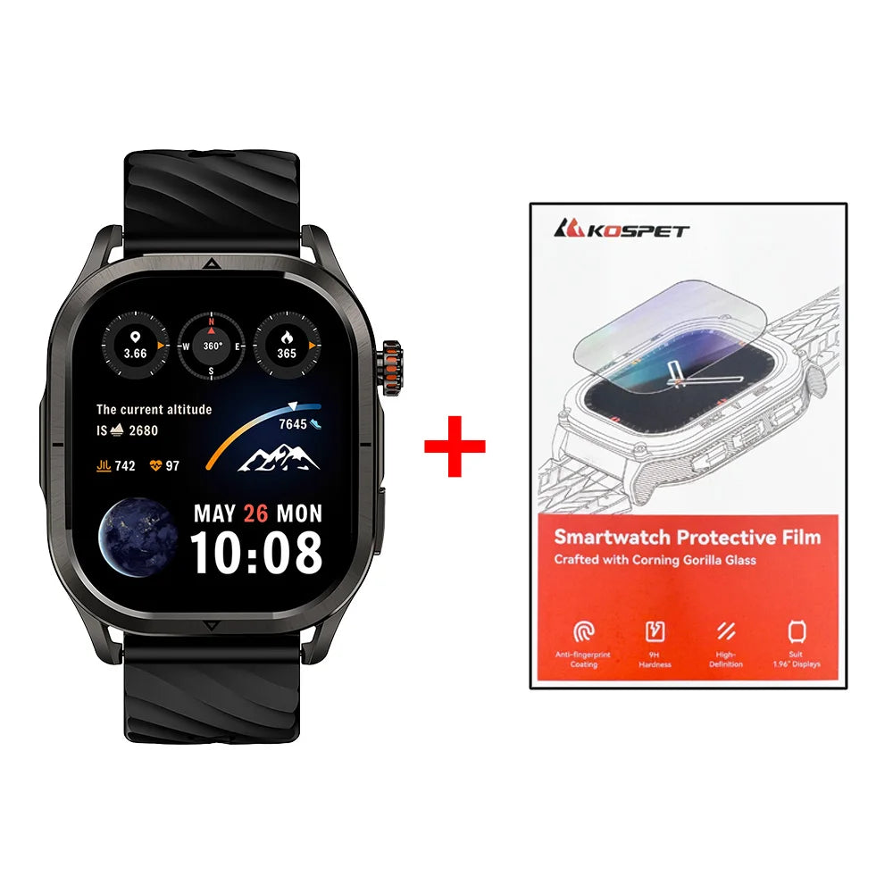 Free Shipping KOSPET Magic P10 GPS Smartwatch With AMOLED Display