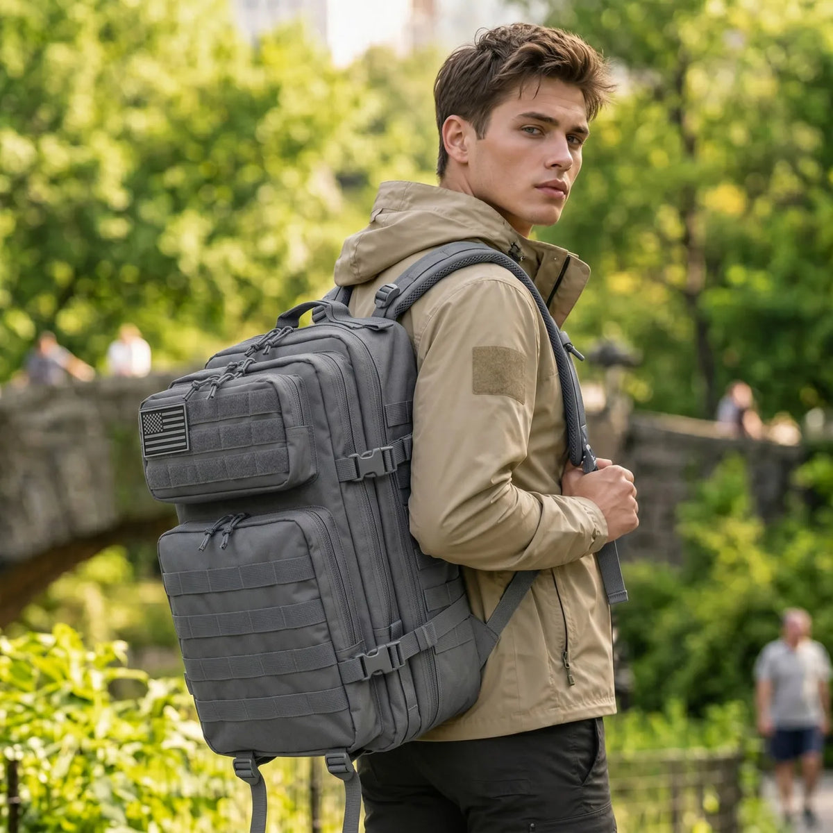 ReFire Gear Tactical Molle Backpack for Hiking and Travel