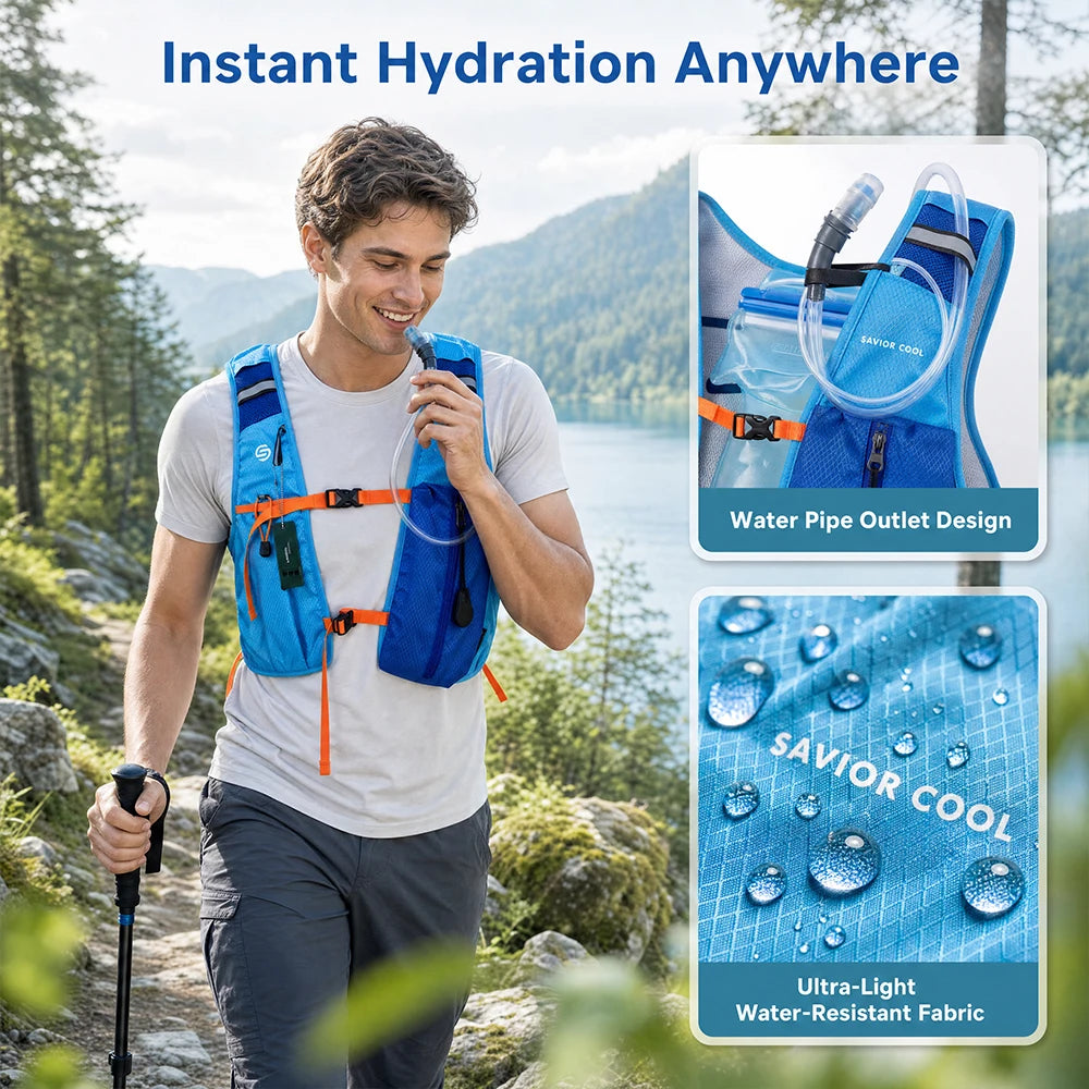 Free Shipping Tactical Refrigeration Cooling Vest With Water Bladder