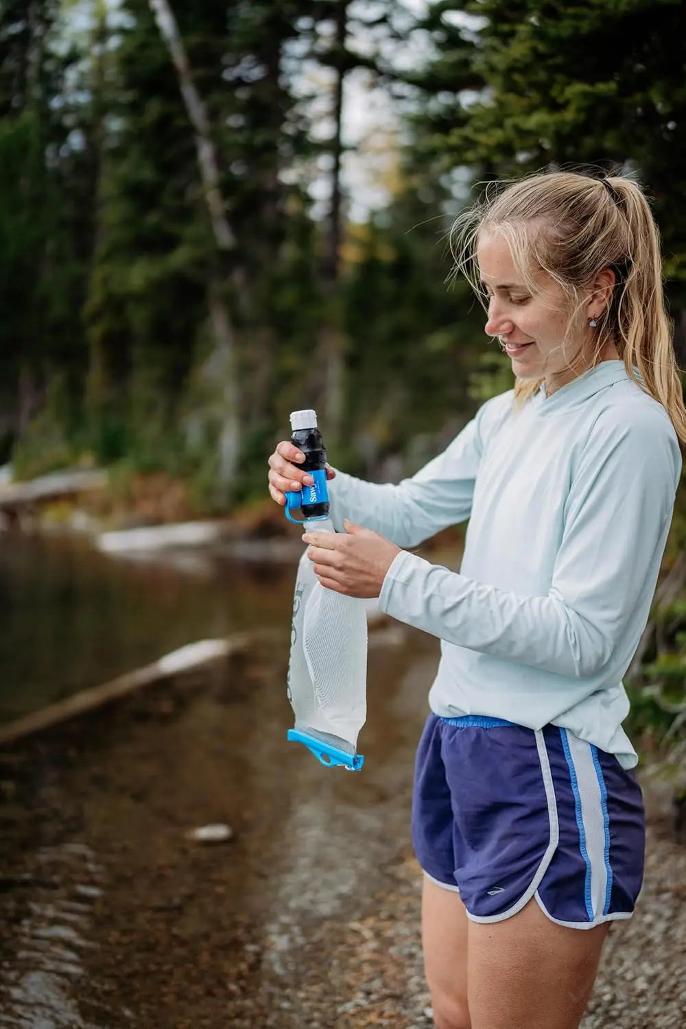 Free Shipping Portable Squeeze Water Filtration System For Travel and Outdoors