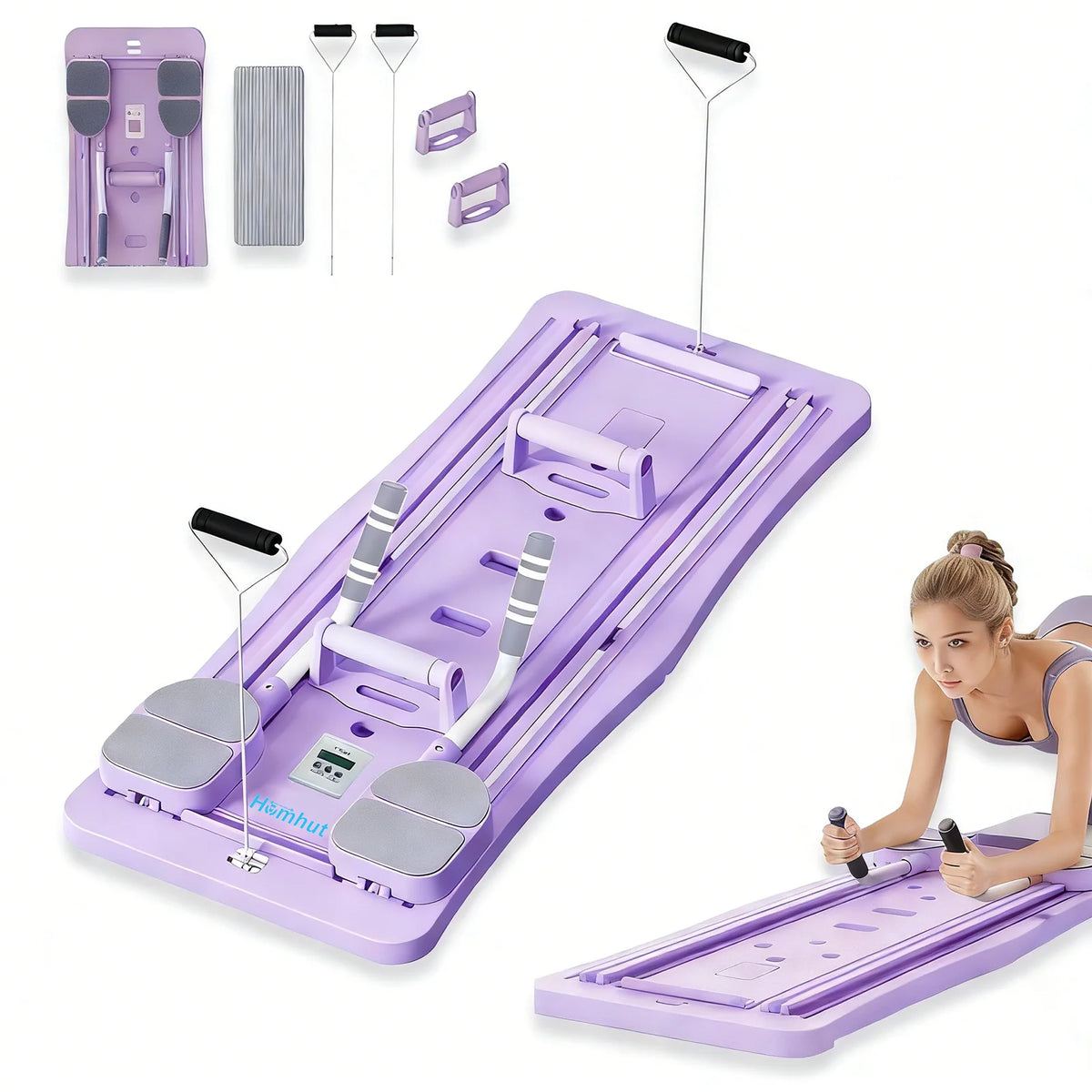 Multifunctional Foldable Pilates Sliding Core Trainer Board
