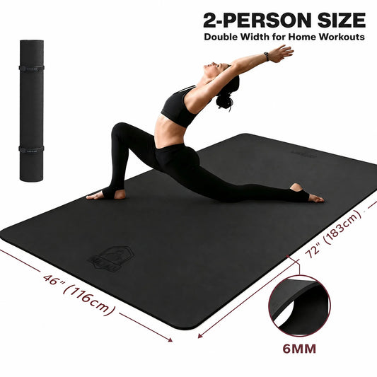 Hapbear Non Slip Tpe Double Sided Yoga Fitness Mat