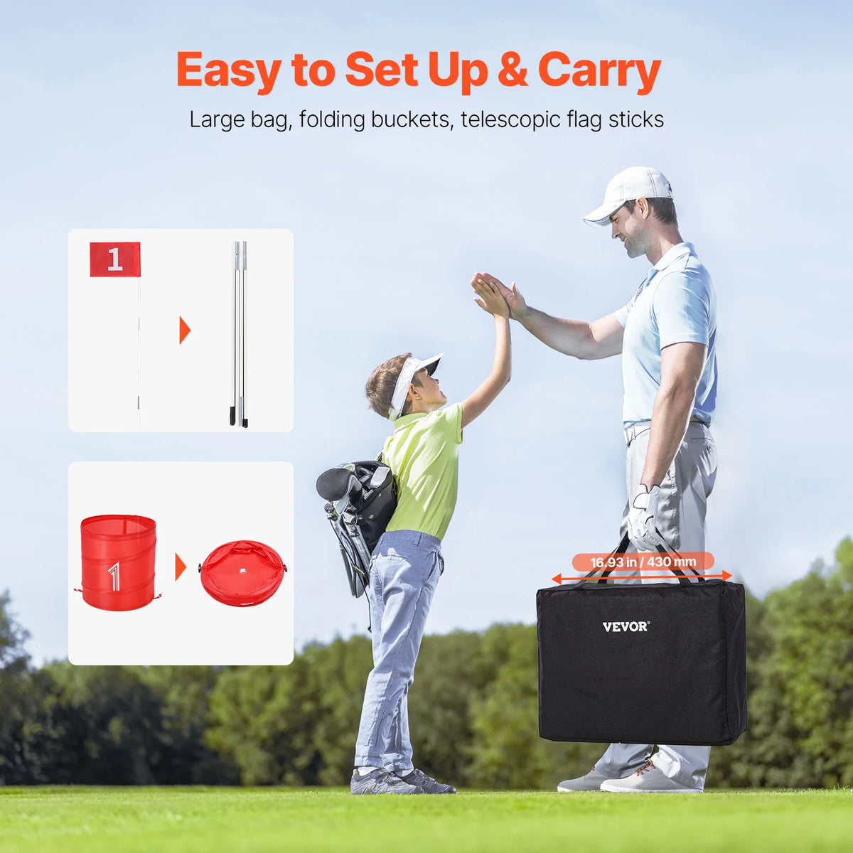 Free Shipping SucceBuy Portable Backyard Golf Game For Family Fun