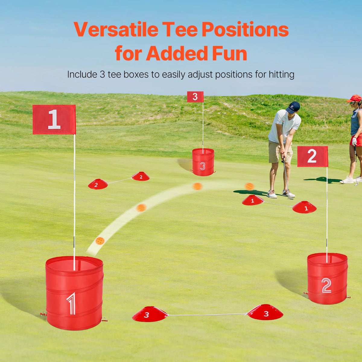 Free Shipping SucceBuy Portable Backyard Golf Game For Family Fun