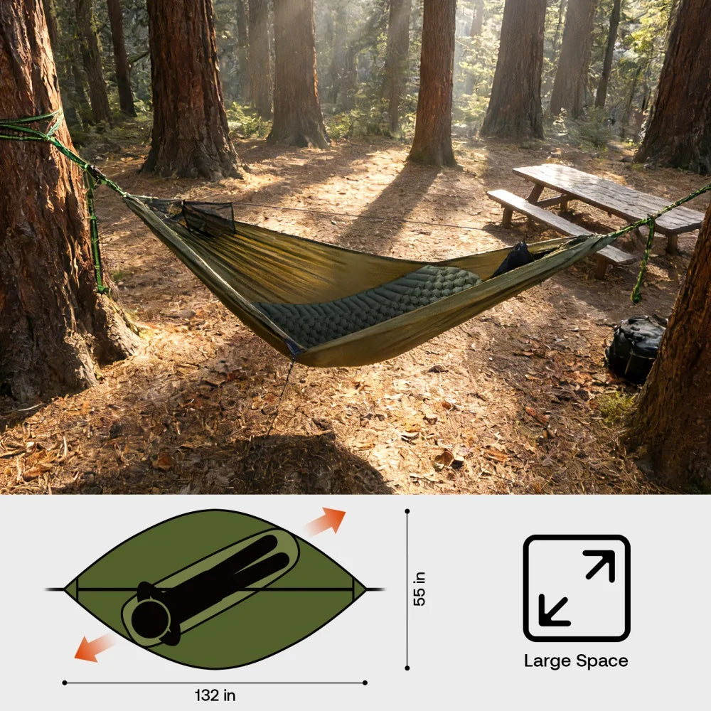 Free Shipping Night Cat Camping Hammock With Mosquito Net