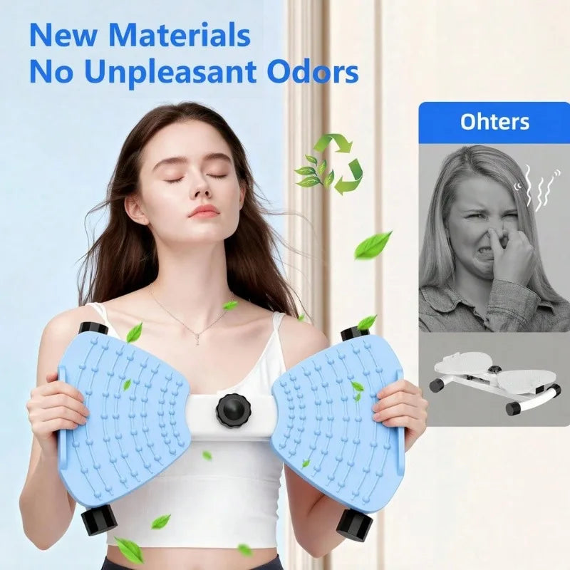 Waist Twist Disc Board With Resistance Bands For Home Fitness
